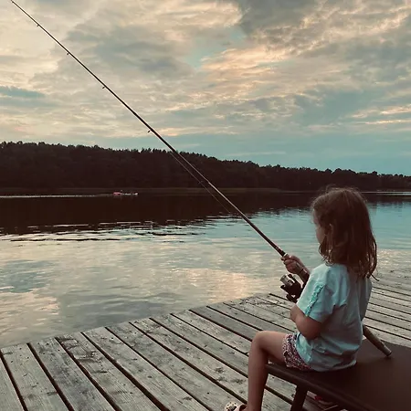 Lawka I Sielawka - Dom Nad Jeziorem Z Prywatnym Pomostem *