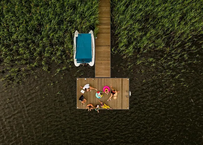 ławka I Sielawka - Dom Nad Jeziorem Z Prywatnym Pomostem Willa