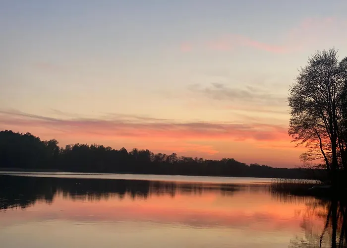 Willa ławka I Sielawka - Dom Nad Jeziorem Z Prywatnym Pomostem Tomaszkowo