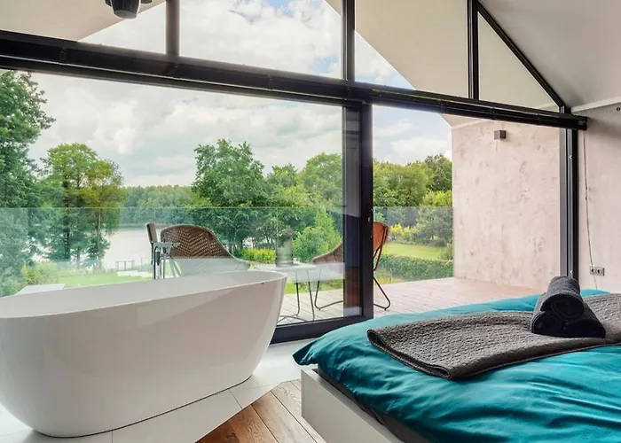 Willa ławka I Sielawka - Dom Nad Jeziorem Z Prywatnym Pomostem Tomaszkowo