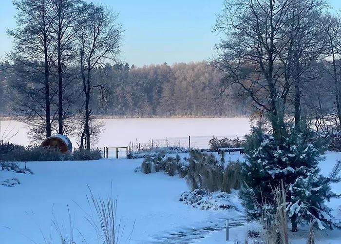 ławka I Sielawka - Dom Nad Jeziorem Z Prywatnym Pomostem *