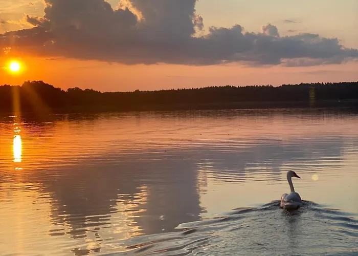 ławka I Sielawka - Dom Nad Jeziorem Z Prywatnym Pomostem Willa *